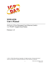 ICP MSM Series MSM-6226 User manual
