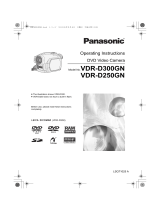 Panasonic VDR-D300GN User manual