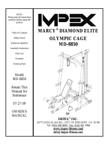 Marcy MD-8850 User manual