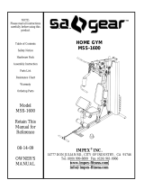 Marcy MSS-1600 User manual