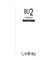 Infinity BU-2 User manual