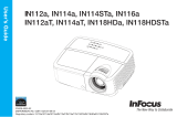 Infocus IN118HDA User manual