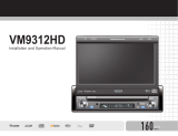 Jensen VM9312HD - DVD Player With LCD Monitor Owner's manual