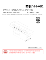 Jenn Air 730-0165 User manual