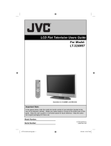 JVC LT-32XM57 User manual
