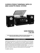 Jensen JTA-475 User manual