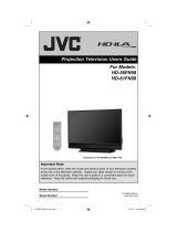 JVC HD-ILA HD-61FN98 User manual