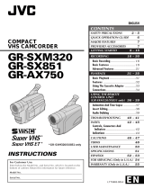 JVC GR-SX851 User manual