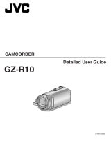 JVC GZ-R10US User manual
