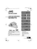 JVC GZ-MG77U - Everio Camcorder - 2.18 MP User manual