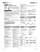 JVC KD-G230J User manual