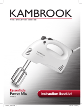 Kambrook Power Mix Hand Mixer User manual