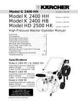 Kärcher K 2400 HH User manual