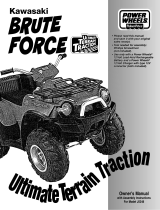 Mattel Kawasaki Brute Force User manual
