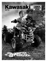 Kawasaki Red KFX Kawasaki Monster Traction User manual