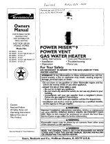 Kenmore Power Miser 9 153.335842 User manual