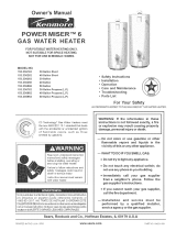 Kenmore POWER MISER 6 153.336466 User manual