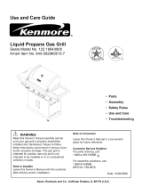 Kenmore 122.16643900 User manual