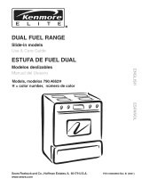 Kenmore Elite 79046622501 Owner's manual