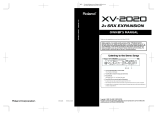 Kenwood XV-2020 User manual