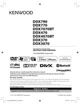 Kenwood DDX4070BT User manual