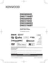 Kenwood DNX5700BT User manual