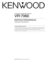 Kenwood VR-7060 User manual