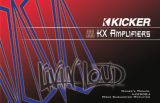 Kicker 2005 KX2500.1 User manual