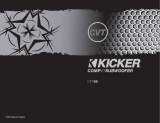 Kicker 2008 CompVT 6.5 Sub User manual