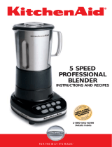 KitchenAid 5 Speed Professional Blender User manual