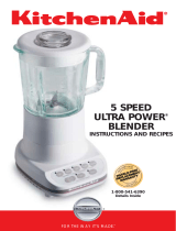 KitchenAid 5 SPEED ULTRA POWER BLENDER User manual