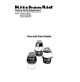 KitchenAid KBDS250V1 User manual