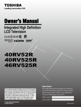 Panasonic 40RV525R User manual
