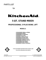 KitchenAid KV25G0XBU5 User manual