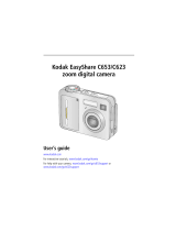 Kodak EasyShare C653 User manual