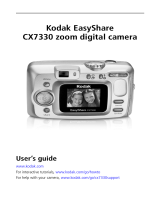 Kodak CX7330 - EASYSHARE Digital Camera User manual