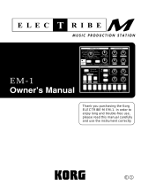Korg EM-1 User manual