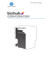 Konica Minolta bizhub C203 Series User manual