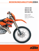 KTM 300 MXC User manual