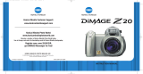 Minolta Dimage Z20 User manual