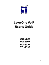 LevelOne 2100 User manual