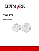 Lexmark T634 User manual