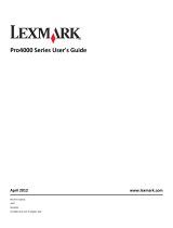 Lexmark Pro4000 Series User manual