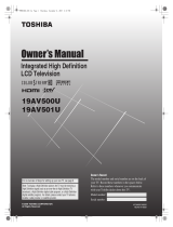 Toshiba 19AV51U User manual