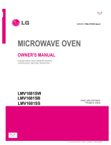 LG LMV1681SS User manual