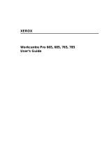Xerox 785 User manual