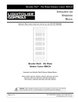 Lightolier MULTISET PRO MDC20 User manual