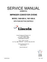 Lincoln Manufacturing 1600-000-A User manual