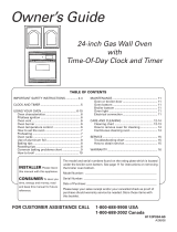 Magic Chef 9122 Gas User manual