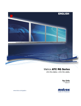 Matrox ATC RG-400SL User manual
